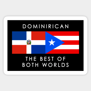 Dominirican Dominican Republic Puerto Rican Puerto Rico Boricua Dominicano Sticker